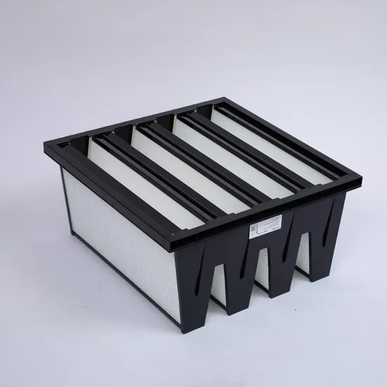 Competitive Price Custom Size V-Shaped Pleated Filter with Multiple Sizes